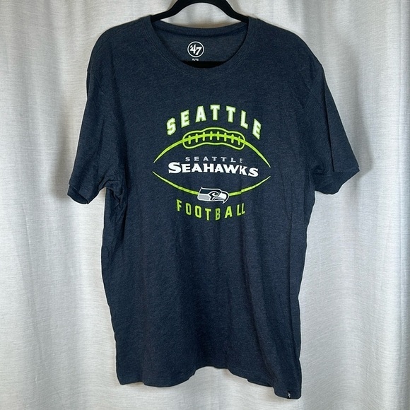 47 BRAND SEAHAWKS TEE SIZE (XL) - Picture 1 of 4